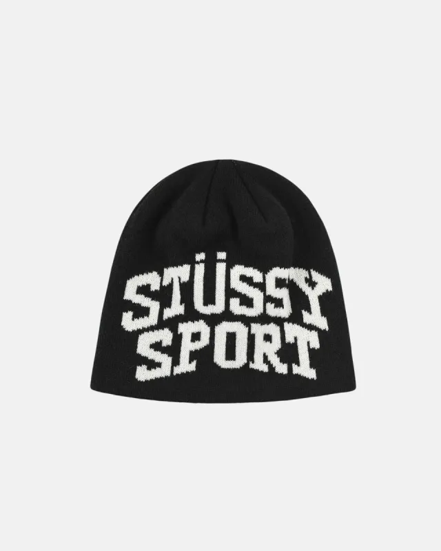 帽子 Stussy MOUNTAIN HARD BEANIE Stussy x Mountain Hardwear Ear Flap Beanie Black Men's