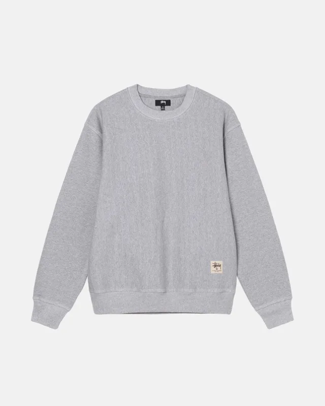 CONTRAST STITCH LABEL CREW sold by Stussy