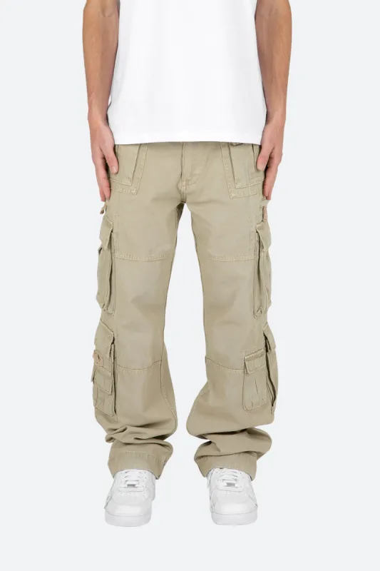 Military Cargo Pants - Brown sold by MNML