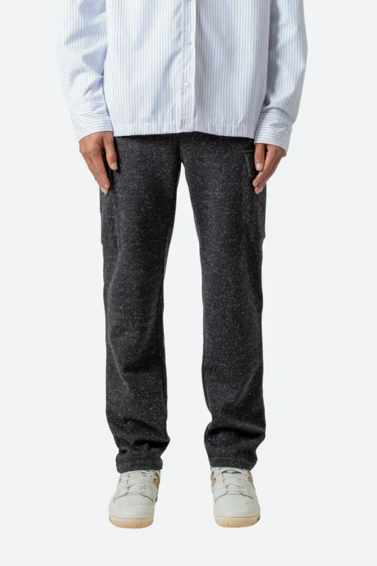 Baggy Knit Cargo - Black sold by MNML