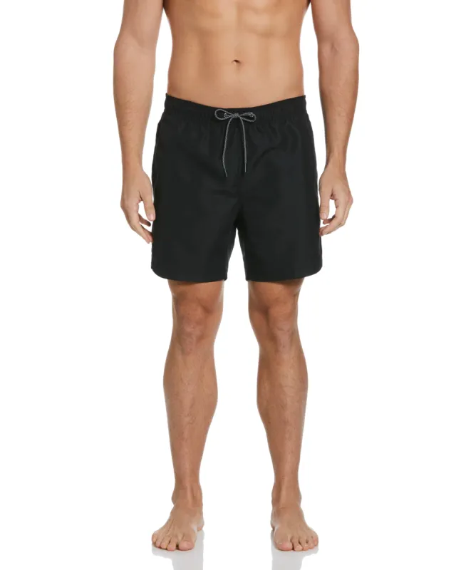 Logo Print Swim Short sold by Perry Ellis