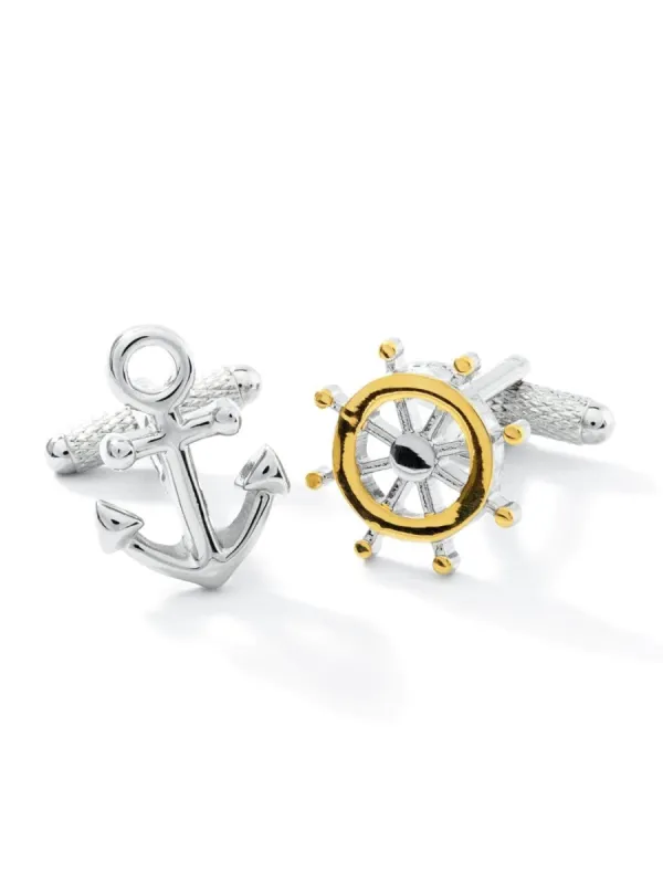 Crew Cufflinks sold by Perry Ellis