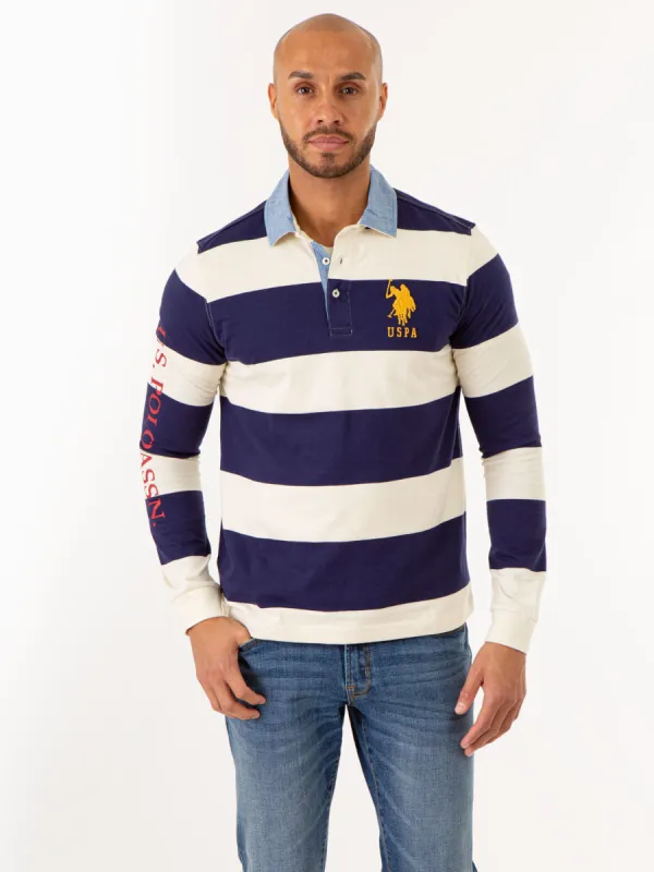 メンズウェア TANGRAM LOGO LONG SLEEVE POLO SHIRTS S TANGRAM（タングラム）の「MASTERS POLO SHIRTS（ポロシャツ