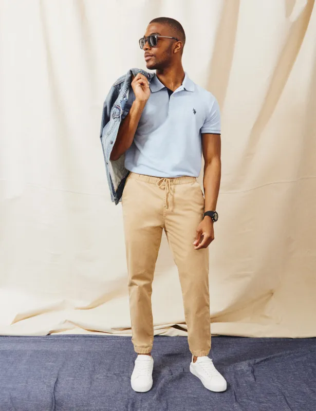 STRETCH TWILL JOGGER sold by U.S. Polo Assn.