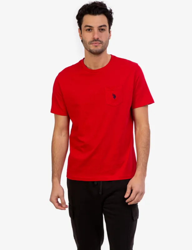 SMALL LOGO POCKET T-SHIRT sold by U.S. Polo Assn.
