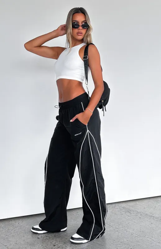 Unphased Track Pants Black sold by White Fox Boutique
