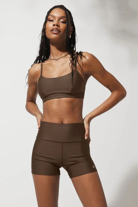Airlift Intrigue Bra - Espresso | Alo Yoga