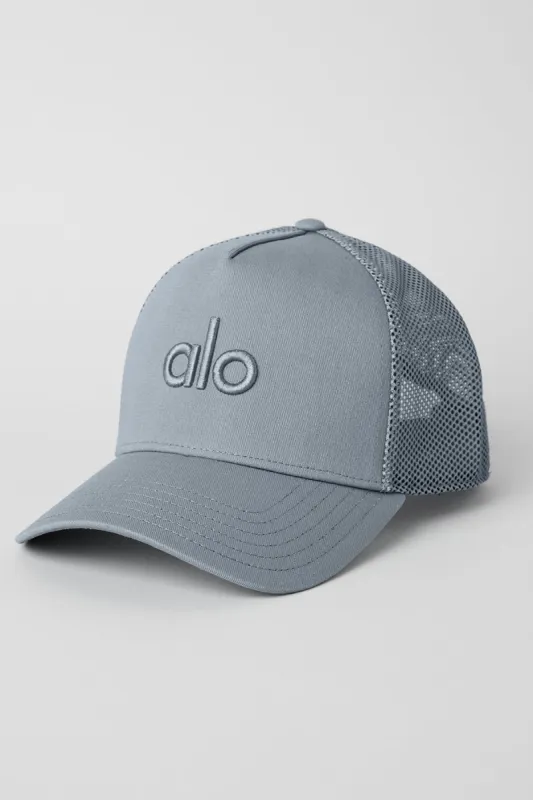 【ALO Yoga】 メッシュ District Trucker Hat *送料無料* District Trucker Hat - Stingray | Parallel