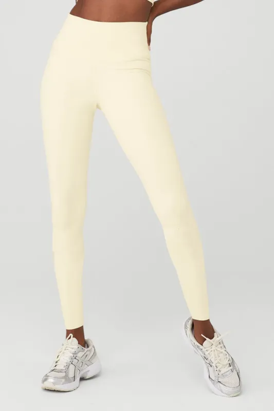 7/8 High-Waist Airbrush Legging - French Vanilla sold by Alo Yoga