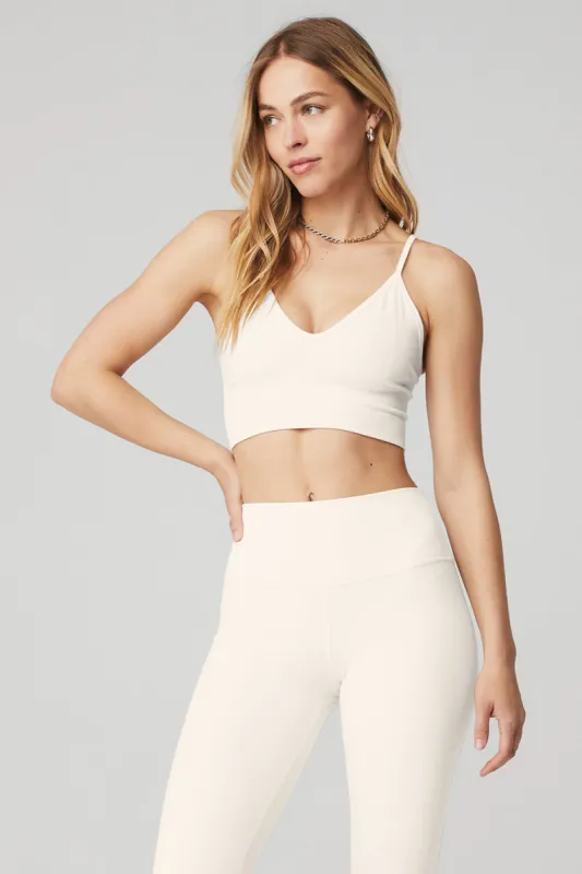 Delight Bralette - Ivory sold by Alo Yoga