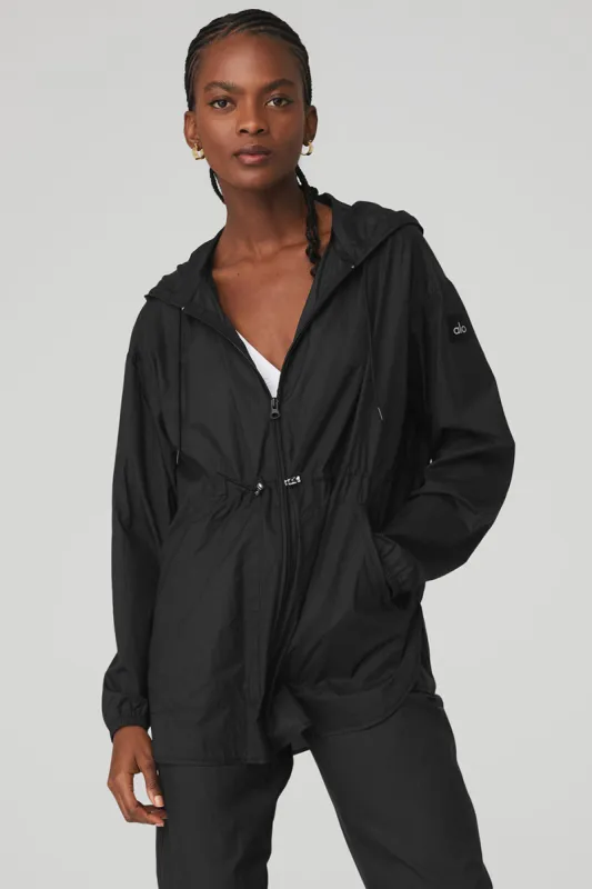 Cloud Nine Jacket - Black sold by Alo Yoga