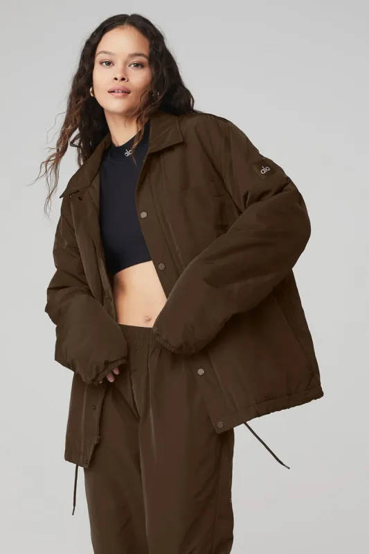 Legend Jacket - Espresso sold by Alo Yoga