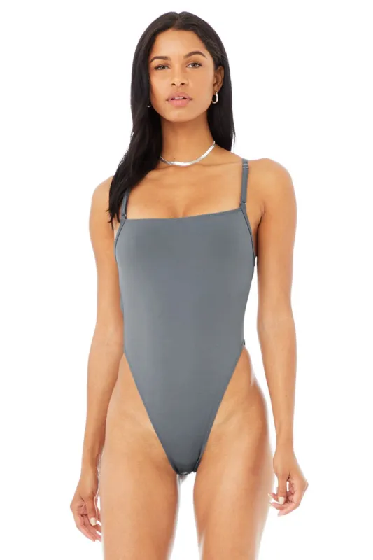 Thrill Seeker Bodysuit - Steel Blue | Parallel
