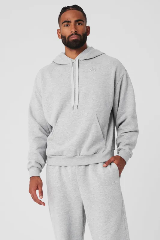 Accolade Hoodie - Athletic Heather Grey sold by Alo Yoga