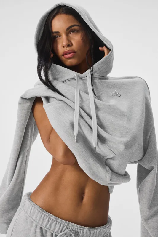Accolade Hoodie - Athletic Heather Grey sold by Alo Yoga