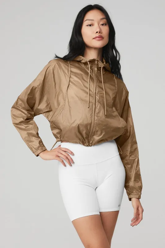 Sprinter Jacket - Gravel sold by Alo Yoga