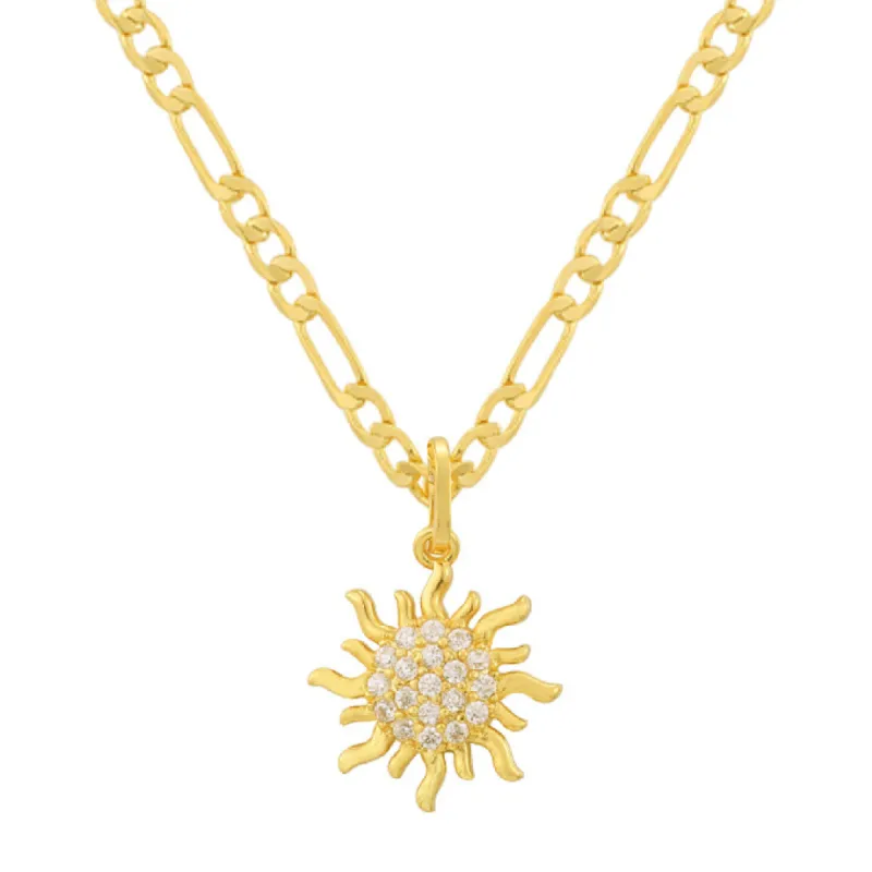 Sunburst Necklace sold by Evry Jewels