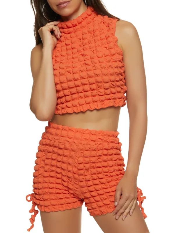 Bubble Knit Tank Top and Shorts sold by Rainbow