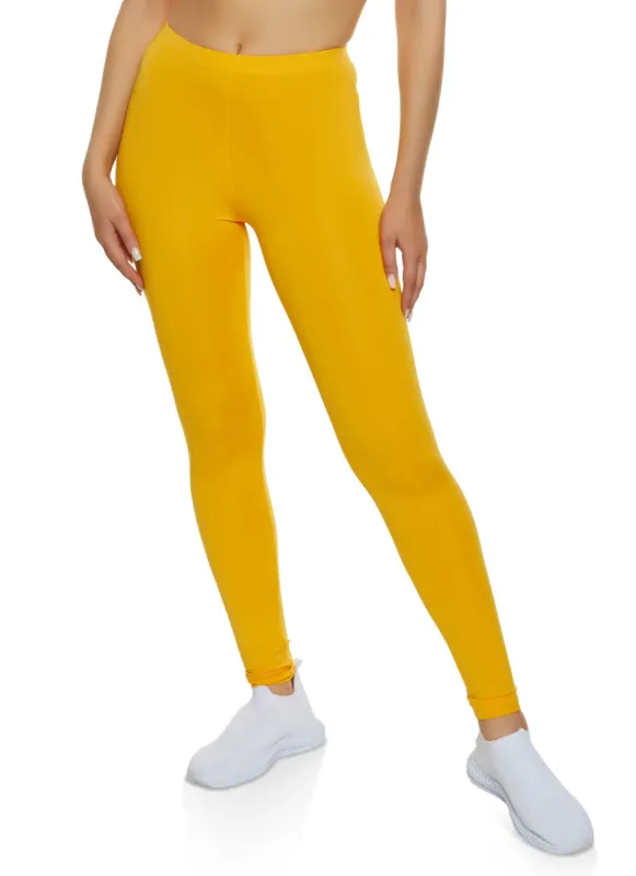 High Waisted Colored Leggings sold by Rainbow