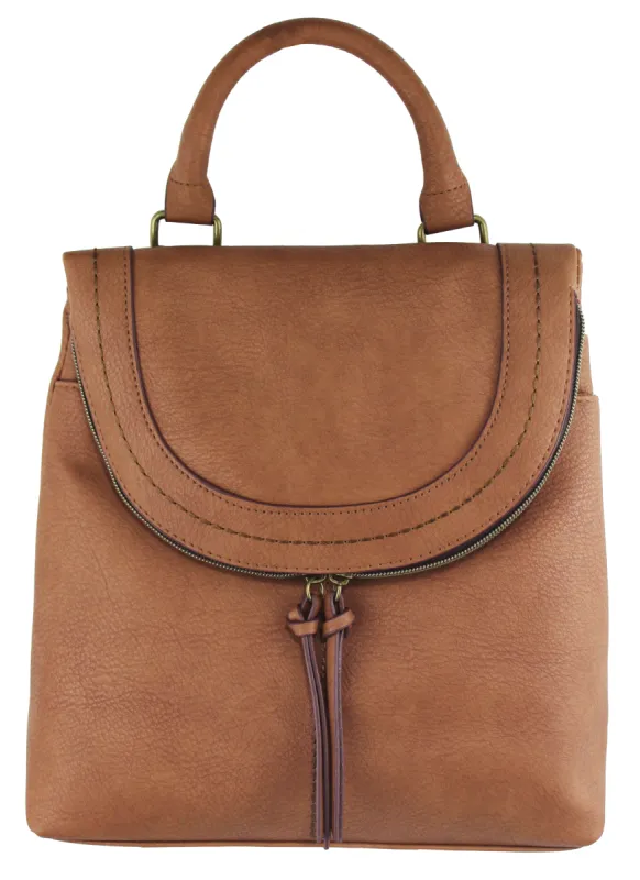 Metro Backpack in Cognac sold by T-Shirt & Jeans