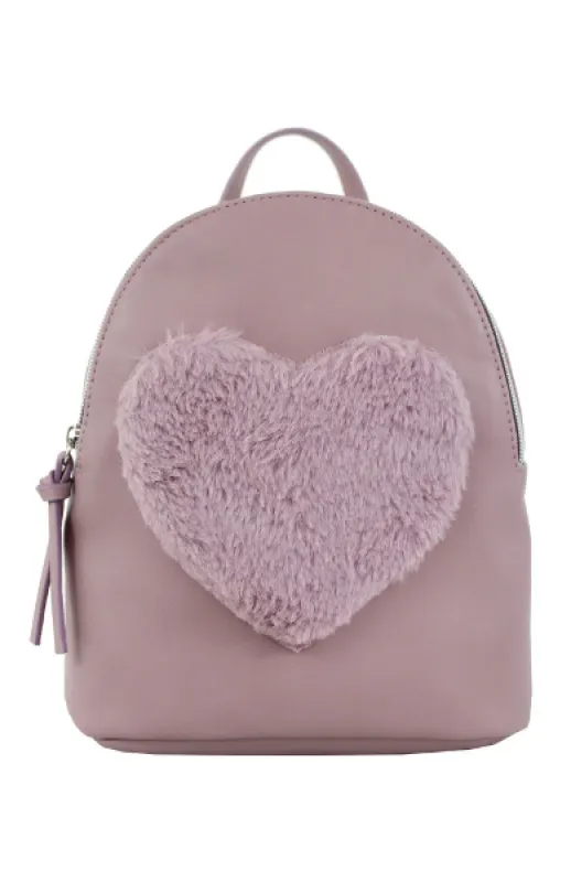 Love Furever Backpack in Lilac sold by T-Shirt & Jeans