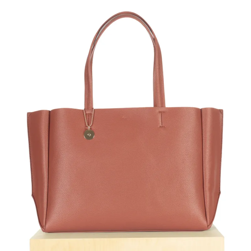 Catch All Tote – Walnut Pebble sold by ELA