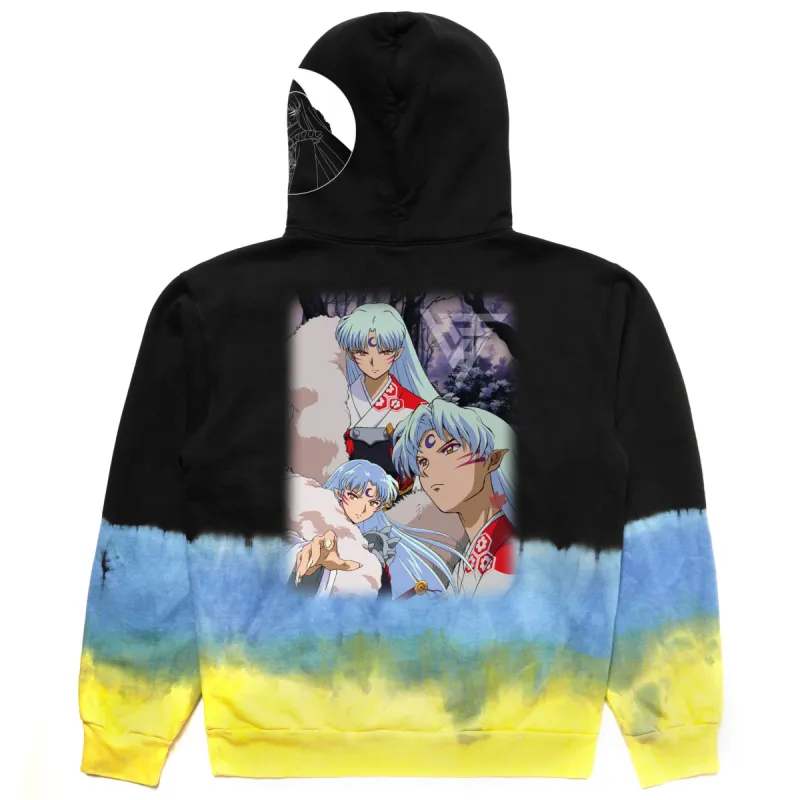 INUYASHA SESSHOMARU CRESCENT HOODIE (TIE DYE) sold by hypland