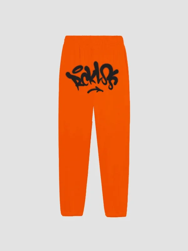 Fat Cap Sweatpants - Orange sold by Young & Reckless