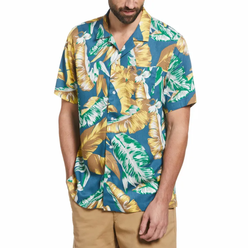 Leaf Print Shirt sold by Original Penguin