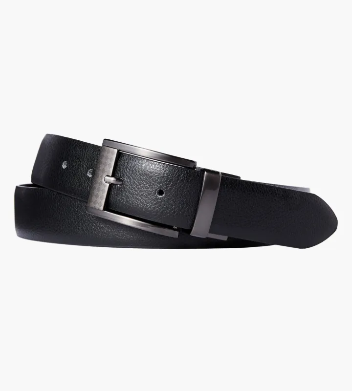 Pebble Grain Reversible Leather Belt sold by Mr. Big and Tall