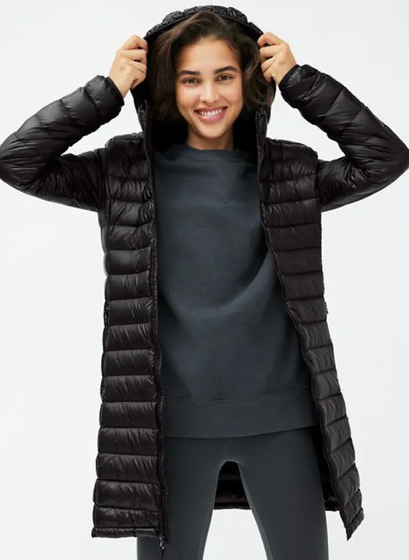 botanie long puffer sold by Aritzia