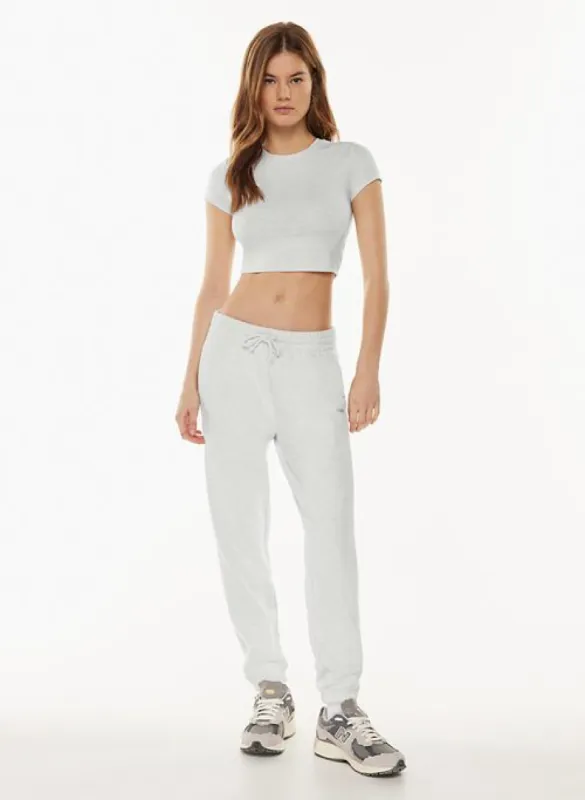 terry fleece boyfriend sweatpant sold by Aritzia