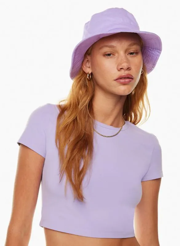 banded bucket hat sold by Aritzia