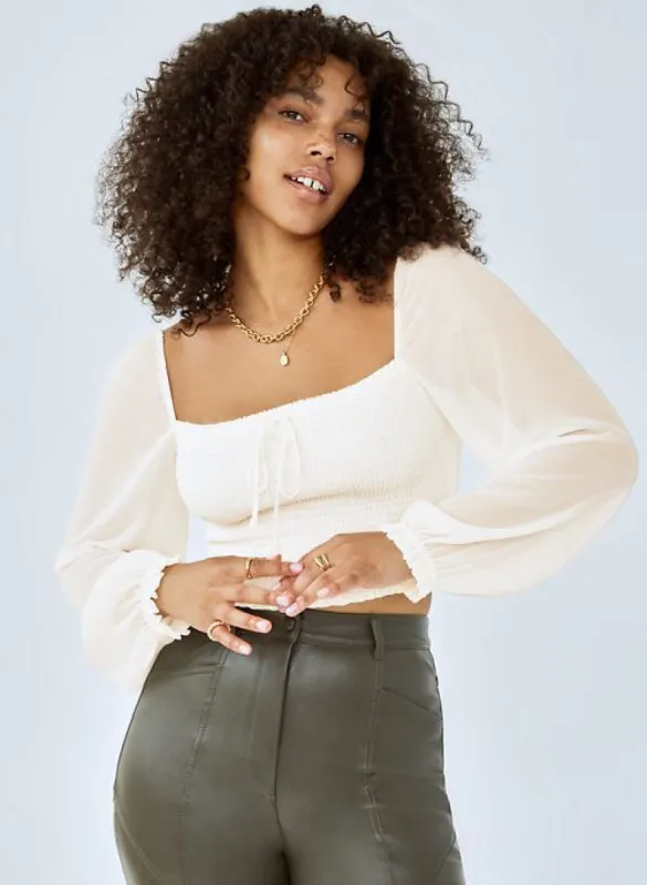 saga blouse sold by Aritzia