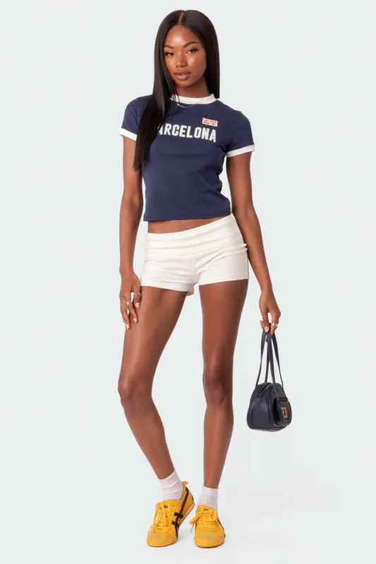 Foldover Shorts sold by Edikted