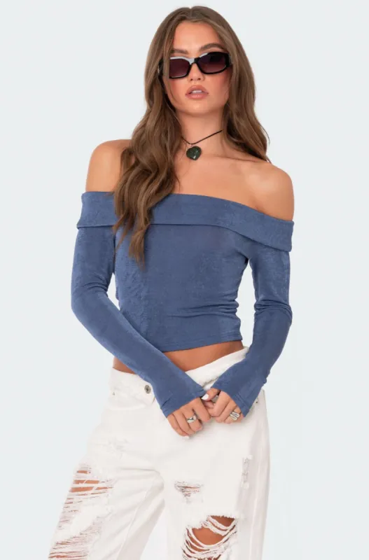 Athena Fold Over Top sold by Edikted