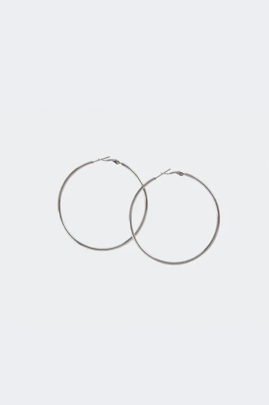 Pure Hoop Earrings sold by Edikted