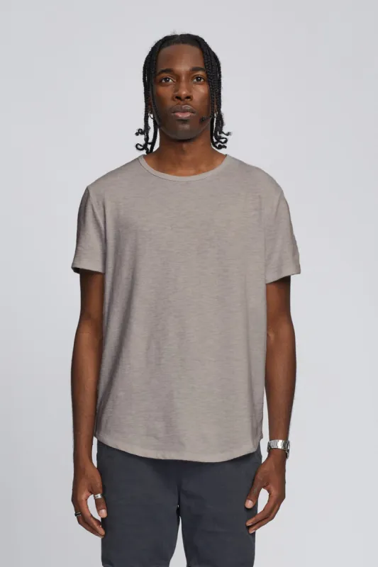 Slub Hi-Lo Tee sold by Kuwallatee