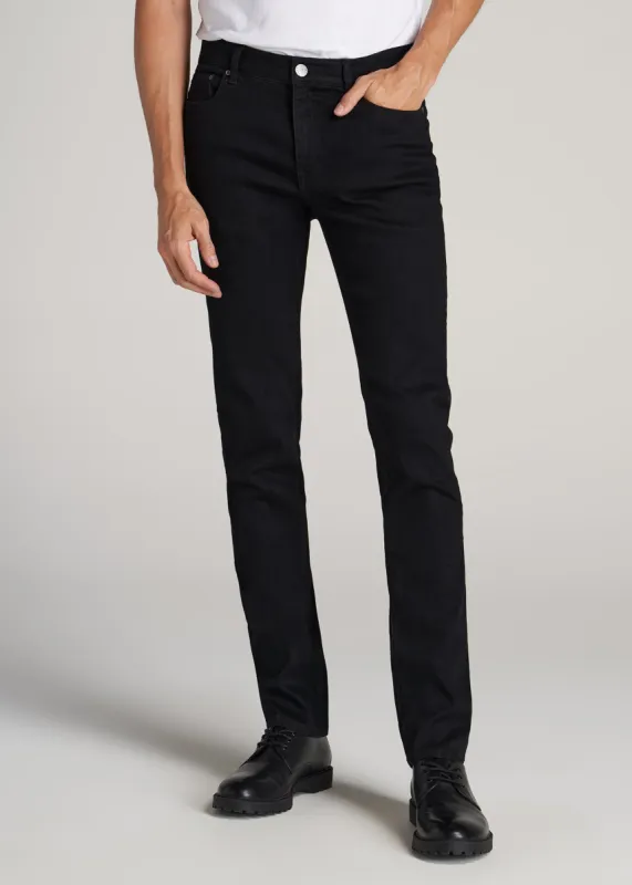 Dylan Slim Fit Jeans for Tall Men in Black sold by American Tall