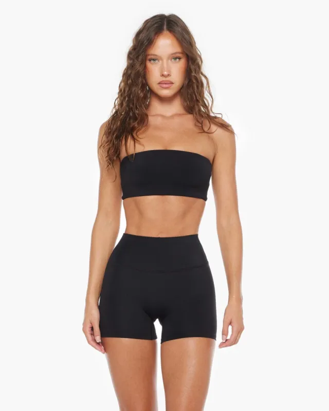 Freedom Form Bandeau | Black sold by Crop Shop Boutique