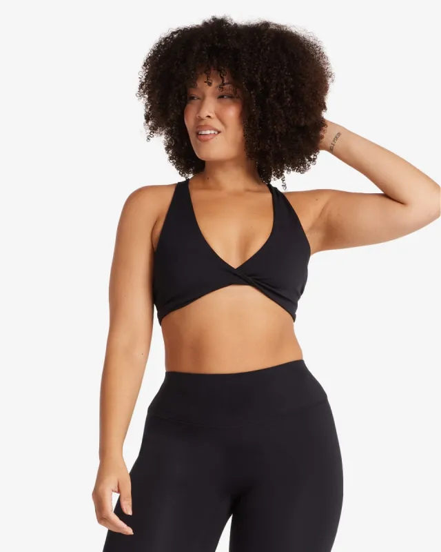 Serenity Sierra Crop | Black sold by Crop Shop Boutique