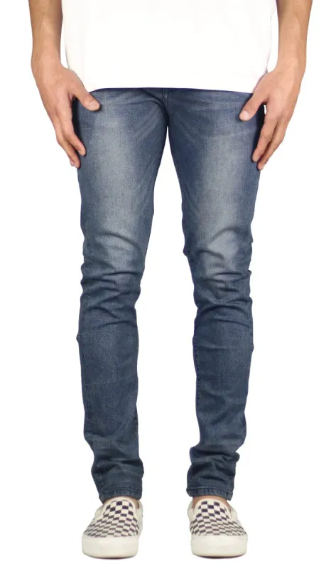 Marine Blue Ian Stack Jeans sold by Hyper Denim