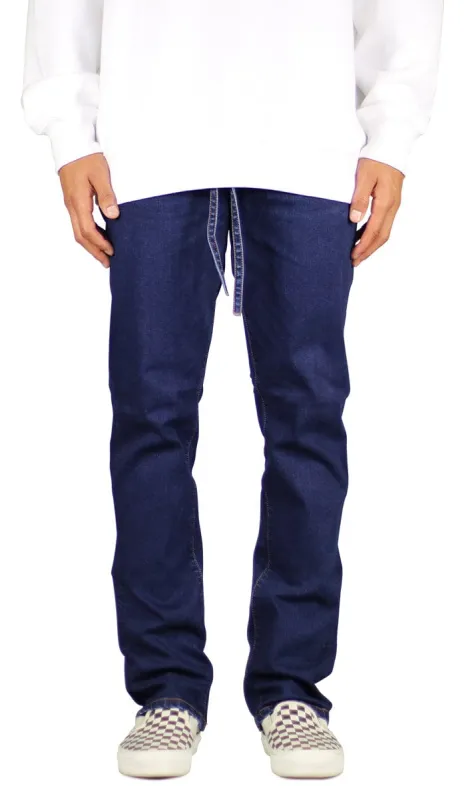 Raw Indigo Straight Jeans sold by Hyper Denim