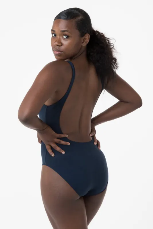B111CF - Tank Scoop Back Bodysuit sold by los angeles apparel
