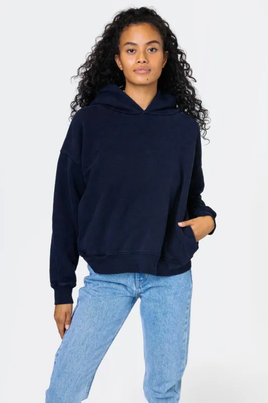 WF369GD - Puffy Heavyweight Fleece Cropped Hoodie sold by los angeles apparel