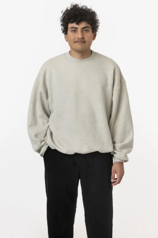 SF1047 - 12oz. Fleece Wide Crew sold by los angeles apparel