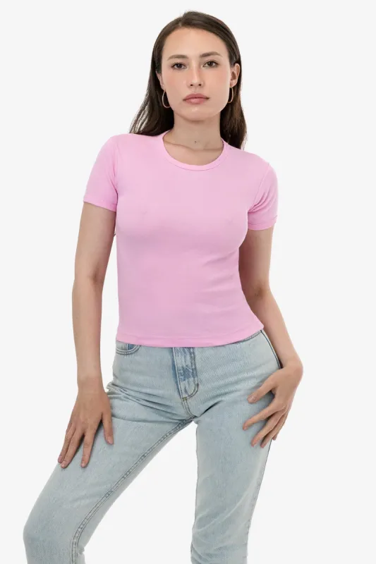 43005 - Classic Crewneck Baby Tee sold by los angeles apparel