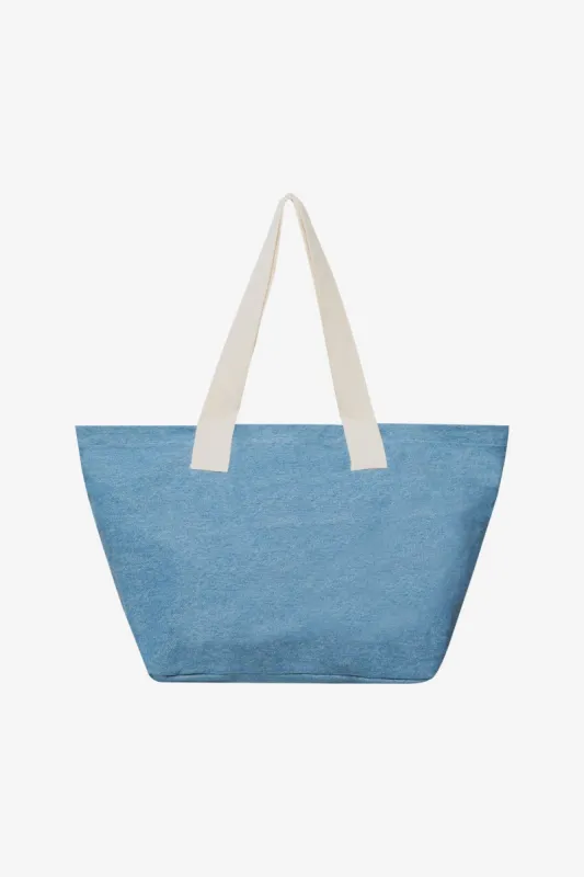 WD07 - Denim Essential Tote Bag sold by los angeles apparel