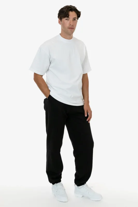 MWF1044 - 10 oz. Mid-Weight Poly Cotton Fleece Wide Sweatpant sold by los angeles apparel