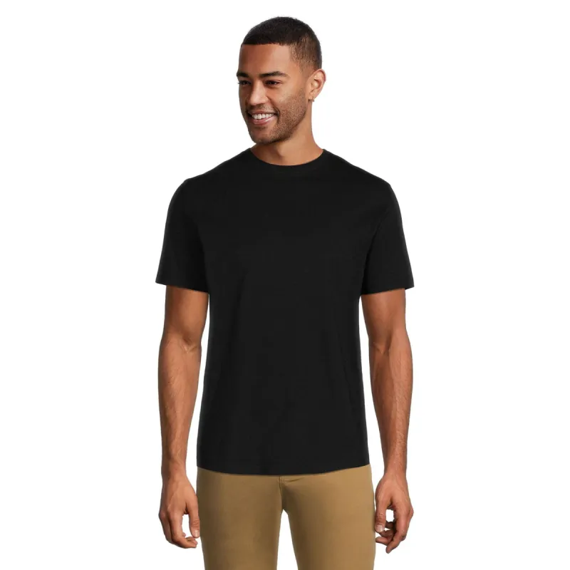 Ripzone Men's Maestro Curved Hem T-Shirt - Black sold by Ripzone